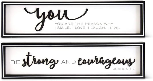 INSPIRATIONAL SIGN - 23.5" | 2 ASSORT
