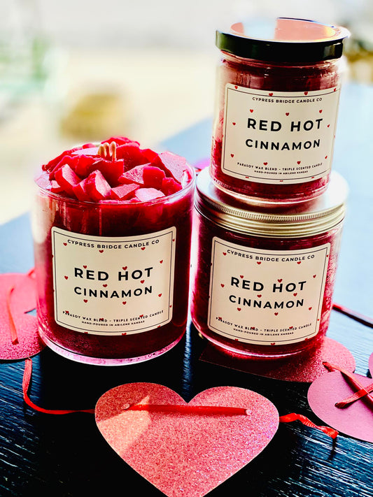 RED HOT CINNAMON CANDLE COLLECTION