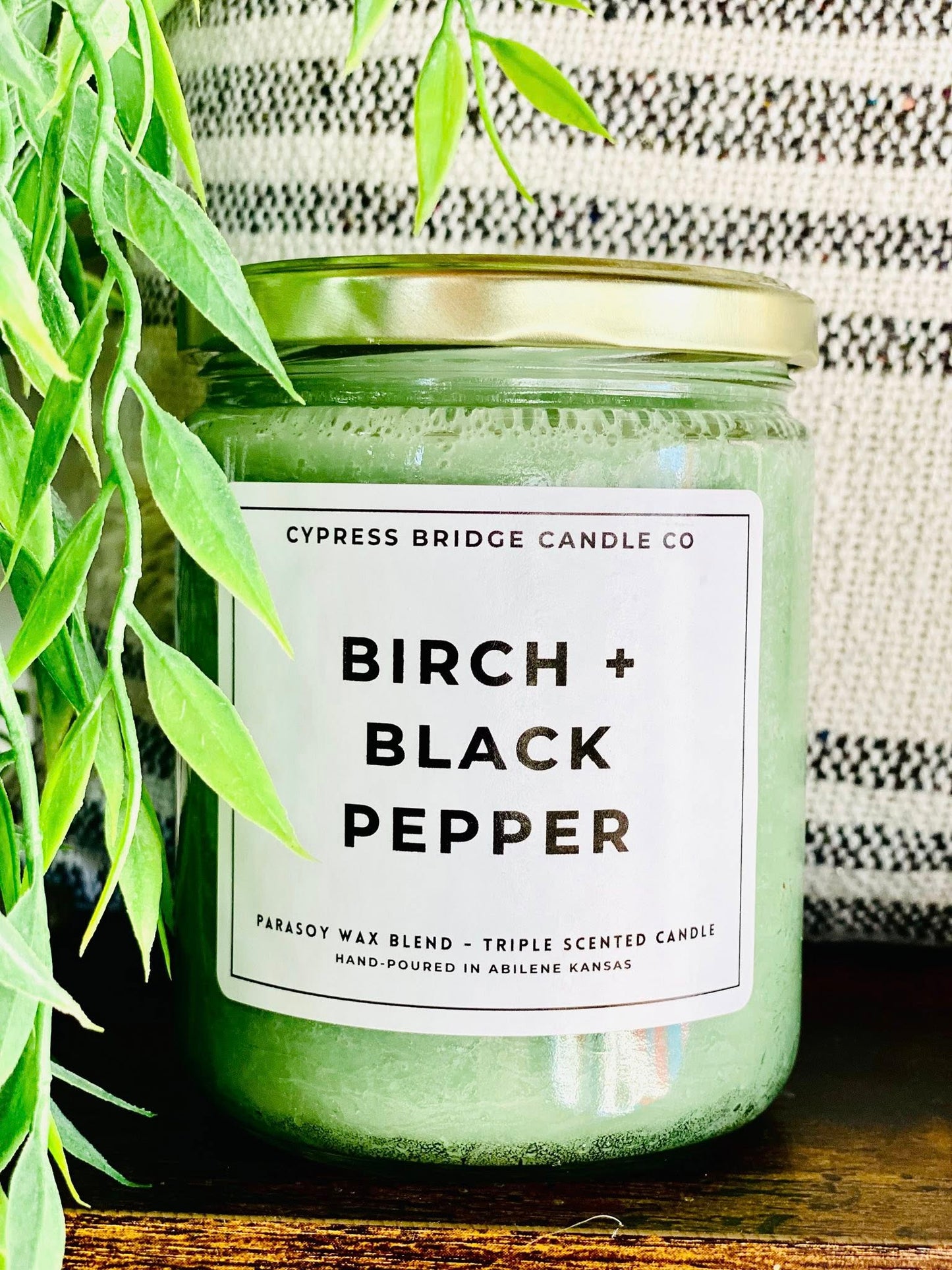 BIRCH + BLACK PEPPER | JAR CANDLES | 2 SIZES