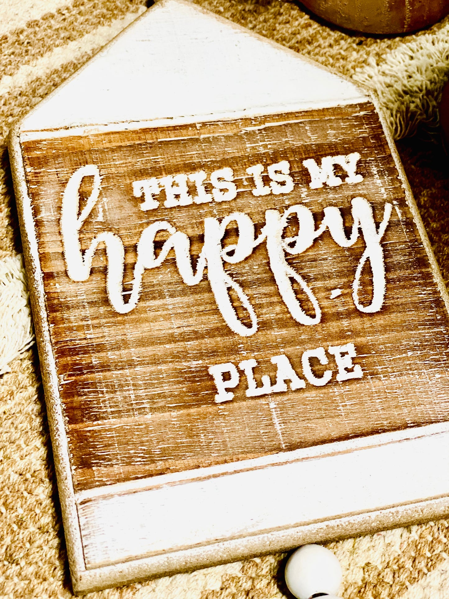 HAPPY PLACE BEAD SIGN