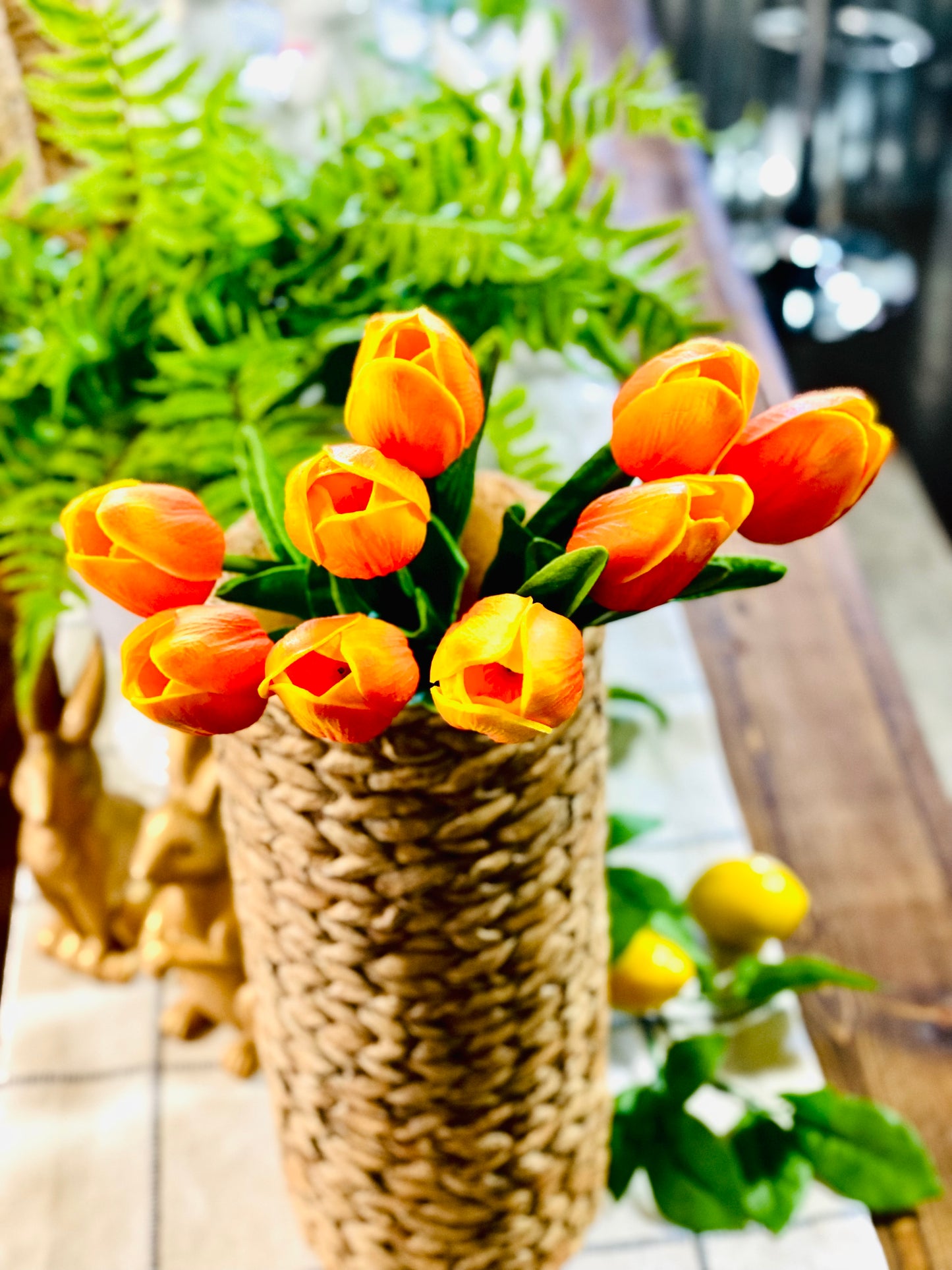 ORANGE TULIP BOUQUET