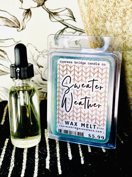 SWEATER WEATHER | Wax Melts, Oil or Duo