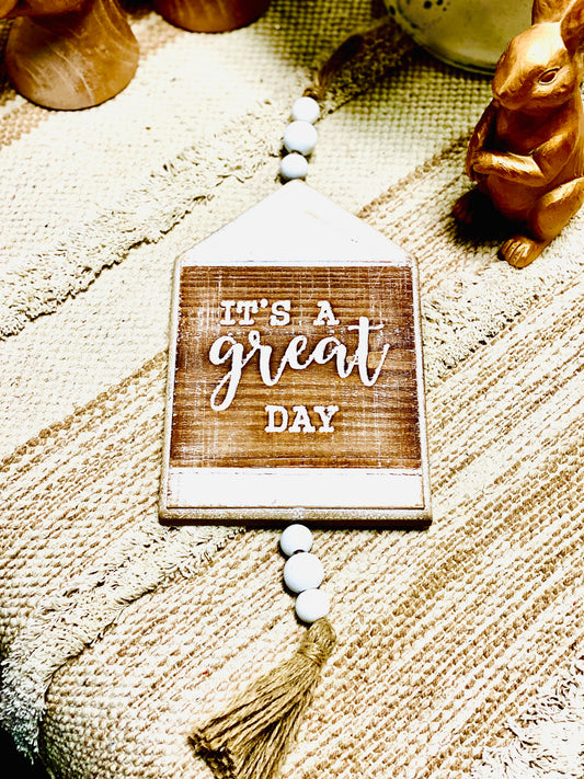 GREAT DAY BEAD SIGN