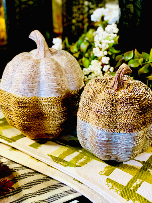 RUSTIC RETRO PUMPKINS | SM or LG