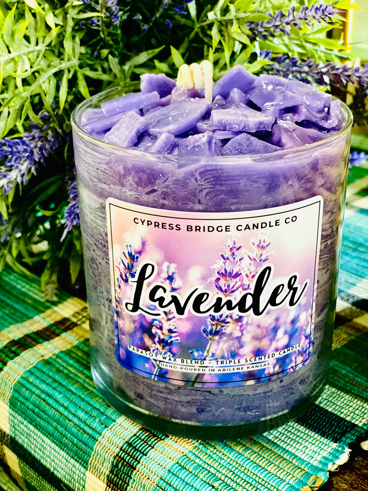 LAVENDER | Chippy Top Jar Candle