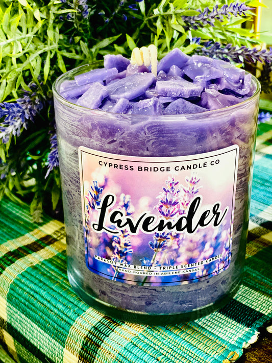 LAVENDER | Chippy Top Jar Candle