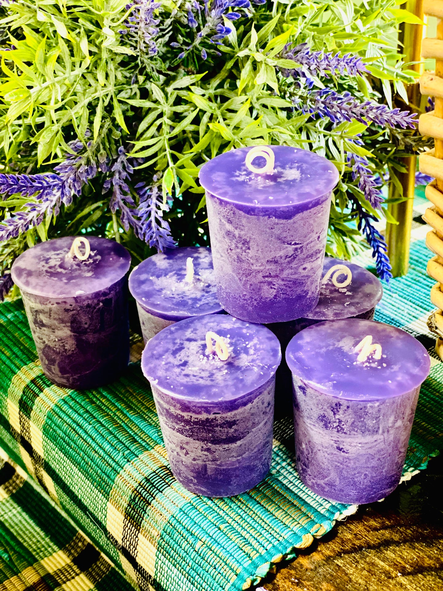 LAVENDER | Votive Candles - Set (6) or bakers dozen (13)