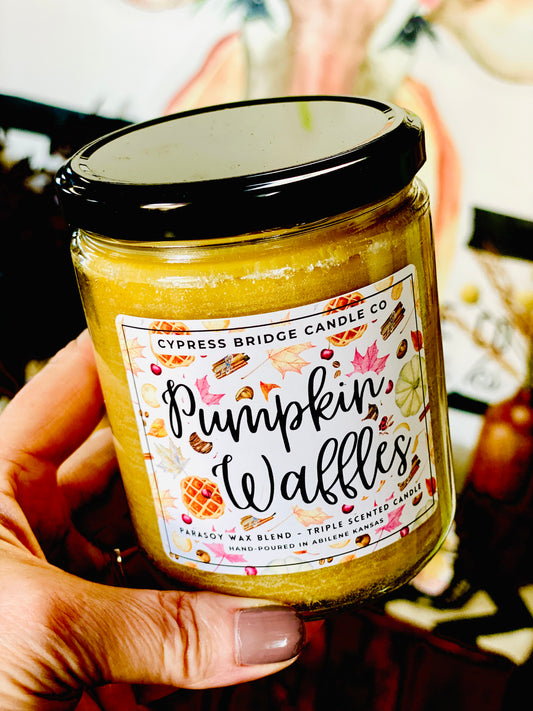 PUMPKIN WAFFLES | 12+oz Jar Candle
