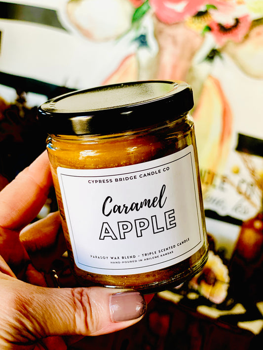 CARAMEL APPLE | 7+oz Candle Jar