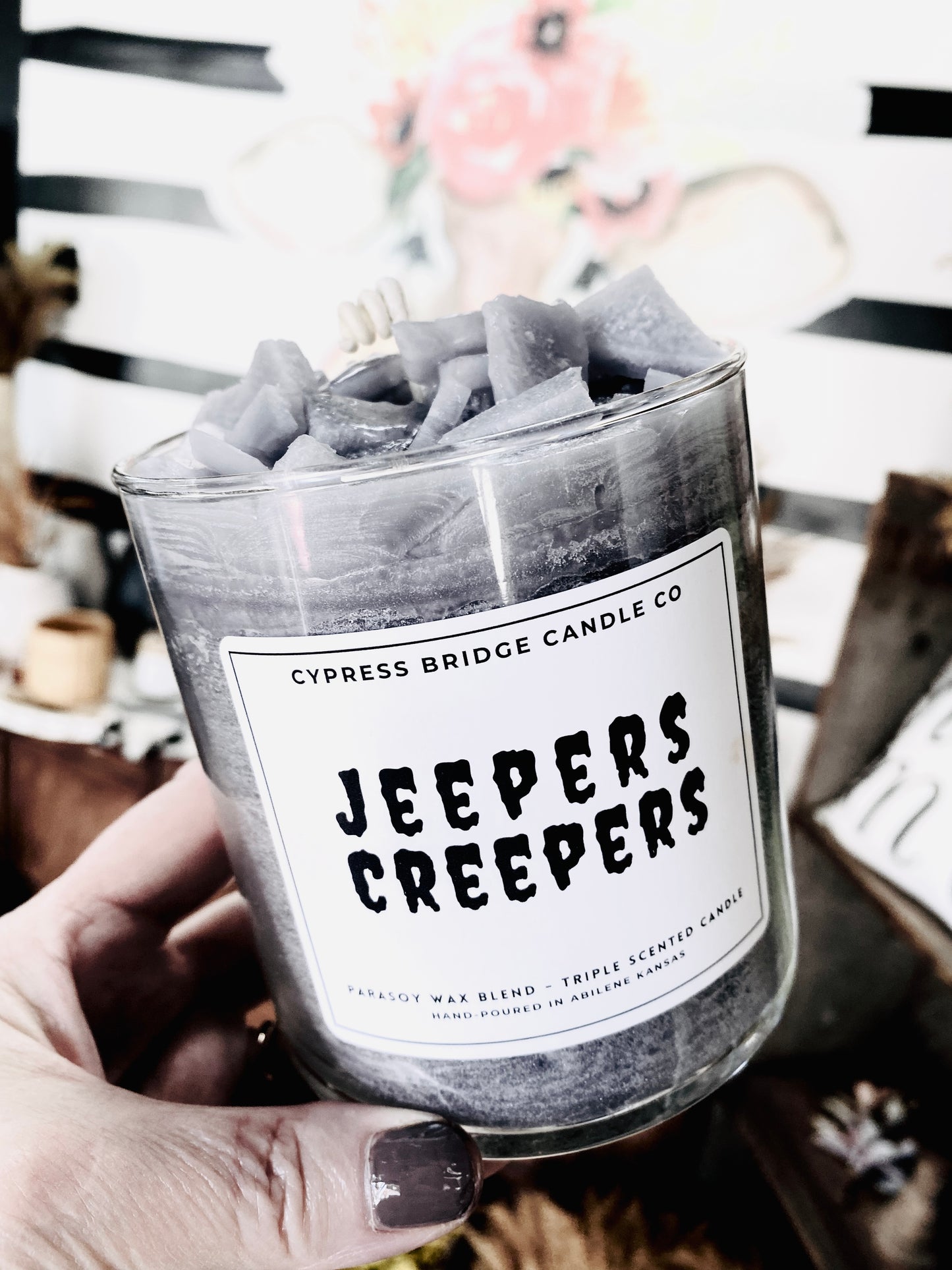JEEPERS CREEPERS | 19+oz Chippy Top Jar Candle