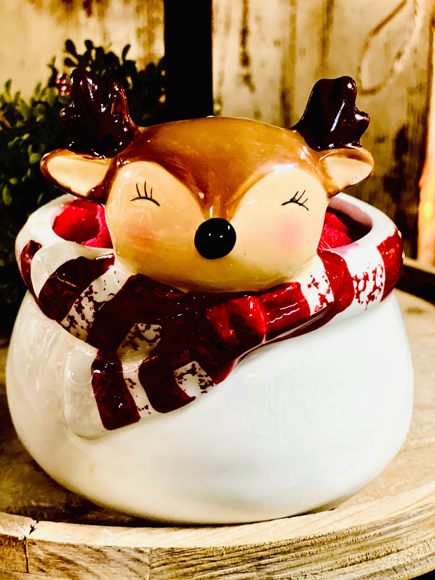 2025 CHUNKY REINDEER 21+oz  | Chippy Top Jar Candle