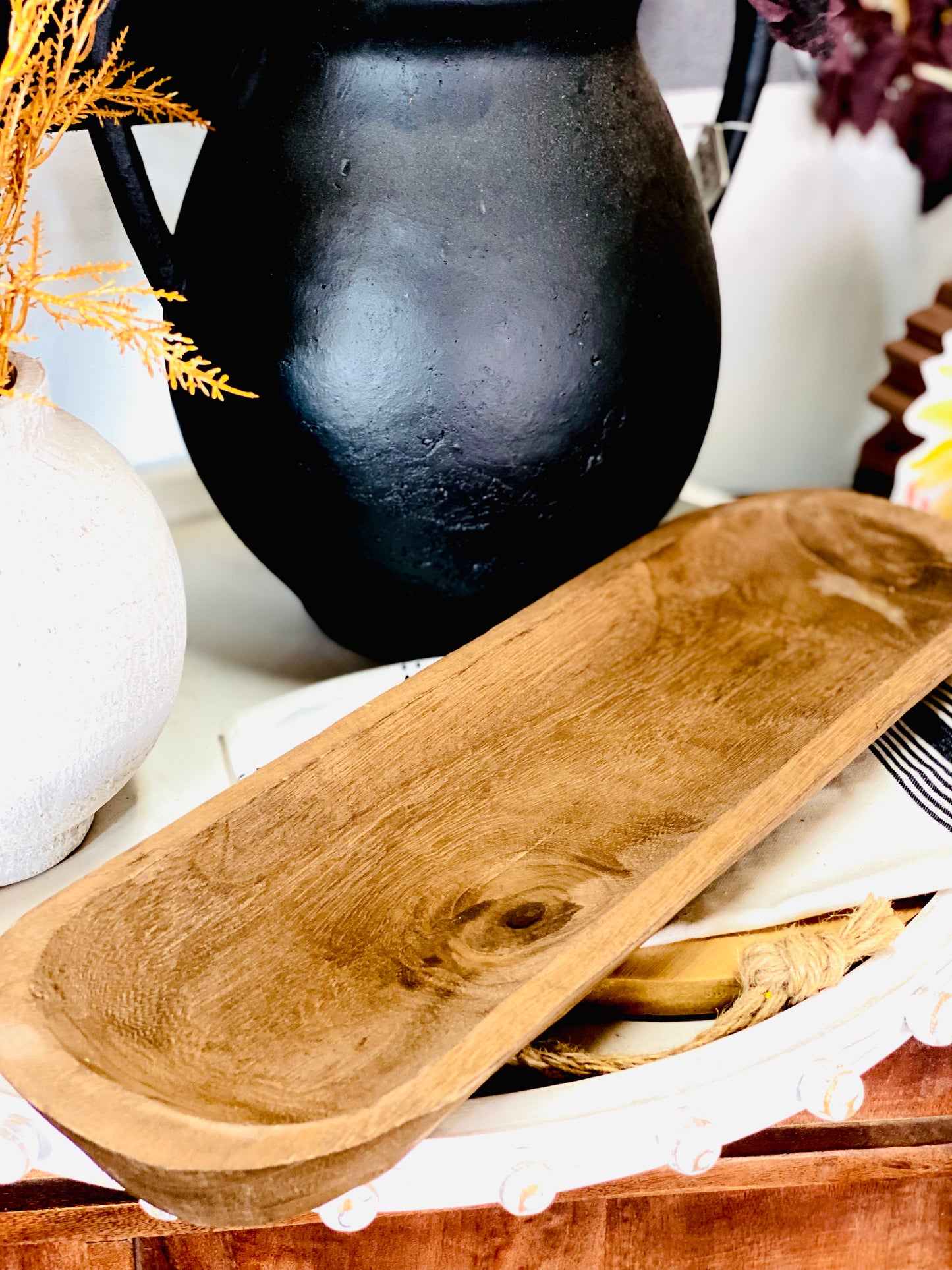 20" RUSTIC DOUGH BOWL