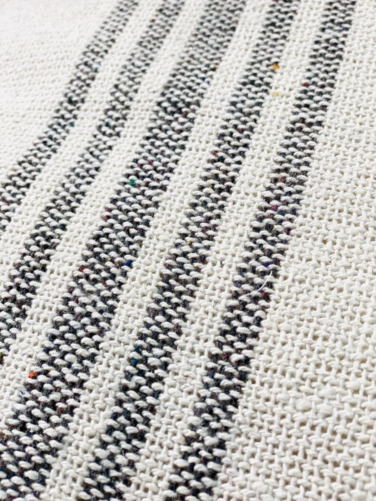 20" STRIPE POM POM PILLOW