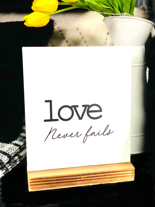 TABLETOP ENAMEL SIGN | 3 STYLES