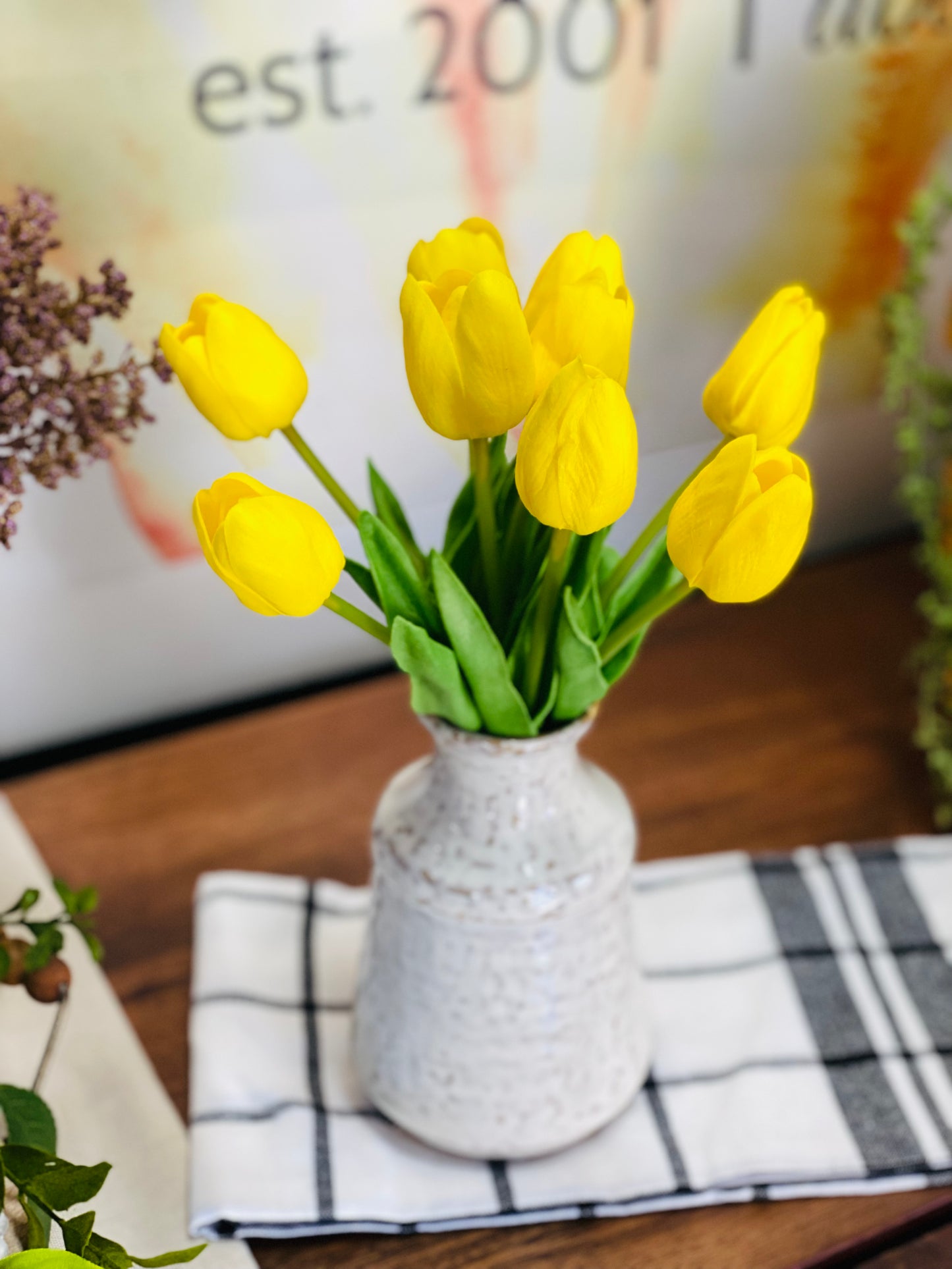 YELLOW TULIP BOUQUET