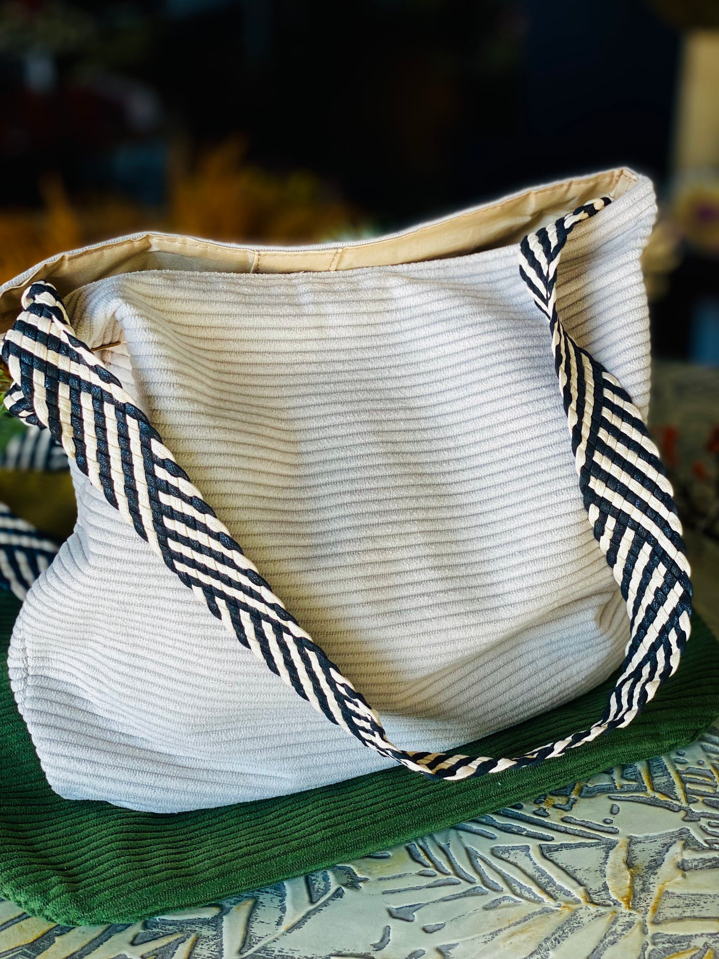 CORDUROY SLOUCH BAG | 3 colors