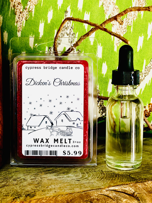 DICKENS CHRISTMAS Wax Melts, Oil or Duo
