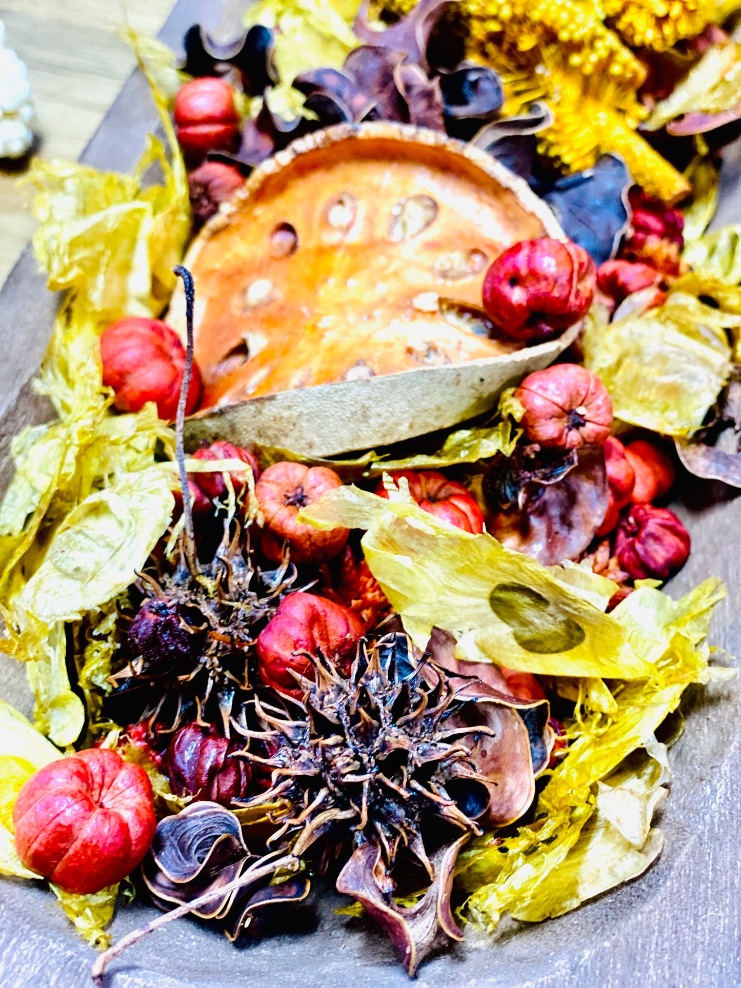 PUMPKIN PATCH Botanical Potpourri + Matching Spray Refresher set