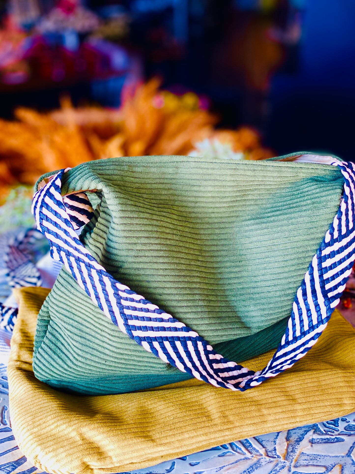 CORDUROY SLOUCH BAG | 3 colors
