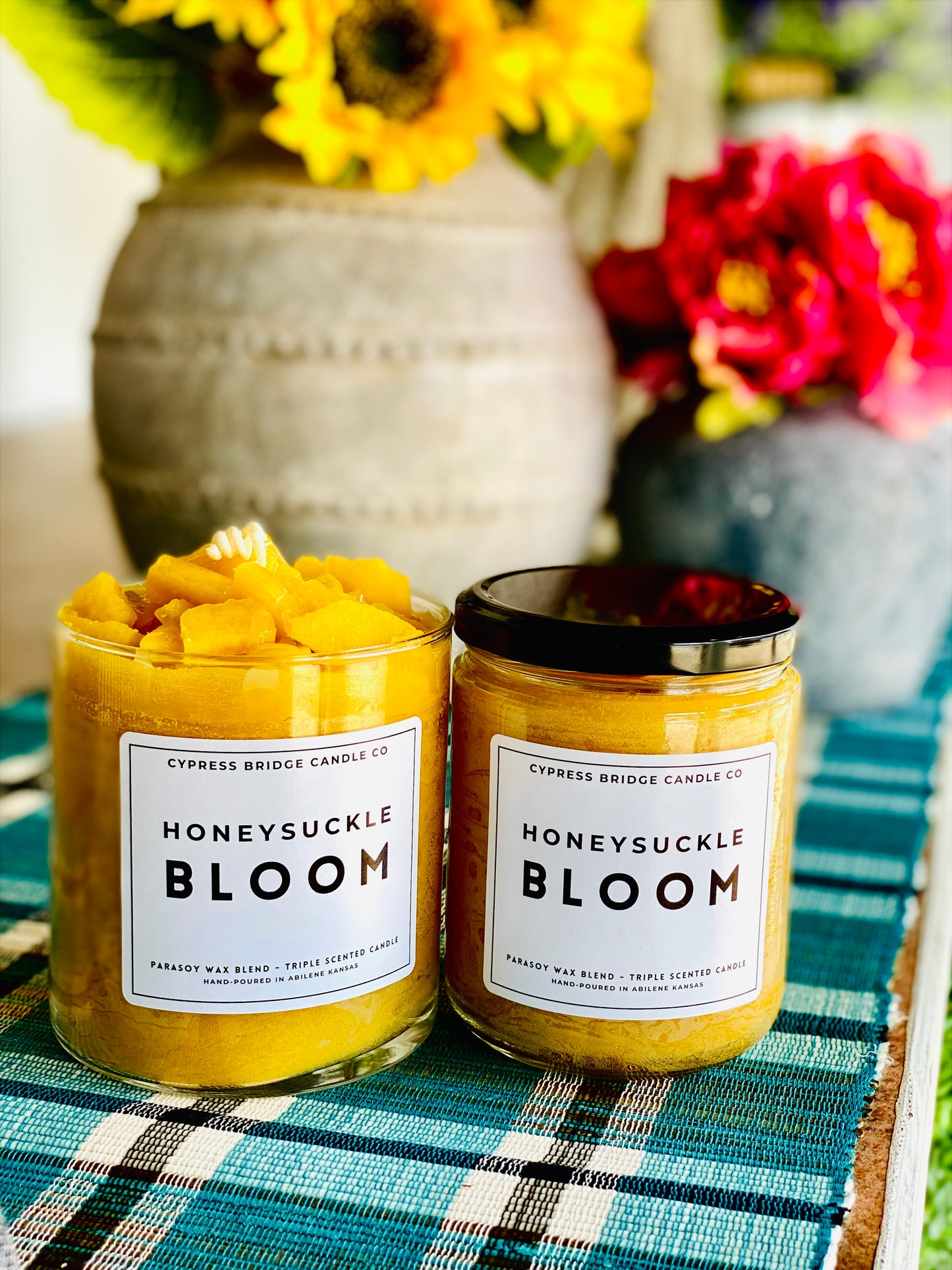 HONEYSUCKLE BLOOM | JAR CANDLES | 2 SIZES
