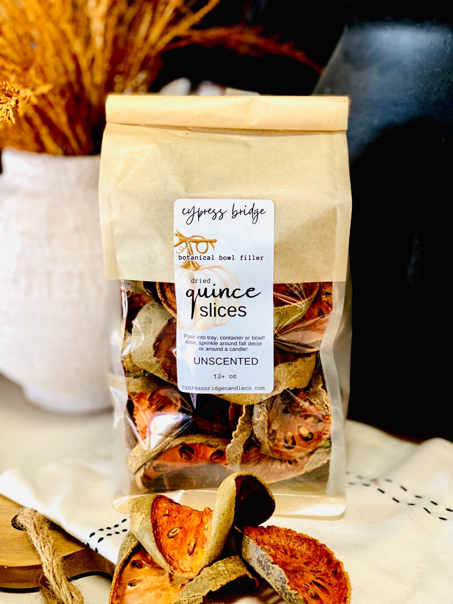 BOTANICAL BOWL FILLER | QUINCE SLICES