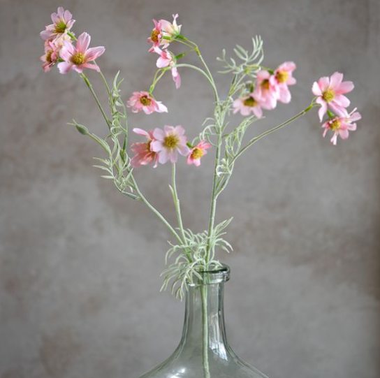 31" PINK COSMOS FLOWER STEM