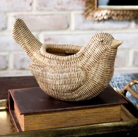 WEAVE BIRD POT PLANTER