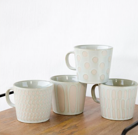 PATTERN MUGS | SET OF 4