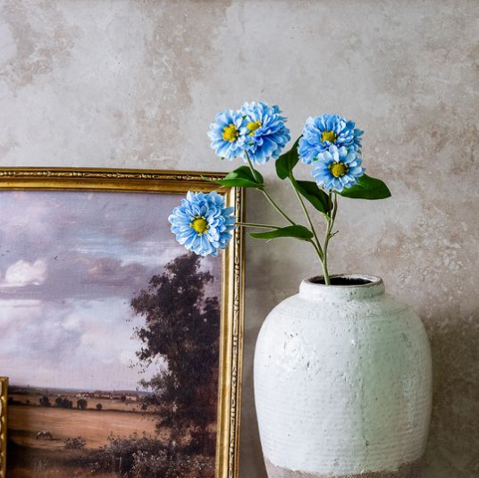 23.6" BLUE DAHLIA STEM