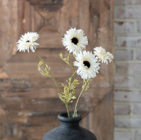 23" WHITE DAISY STEM