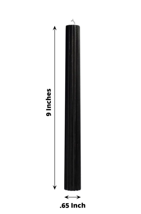 LINEA TAPER SET OF 4- BLACK