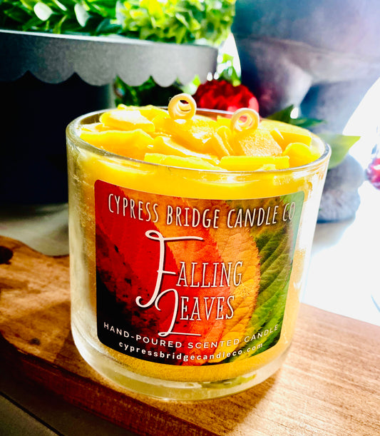 FALLING LEAVES  15+oz / 2-wick Jar Candle