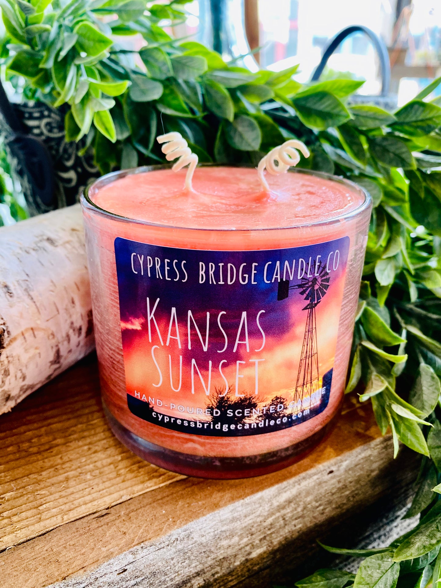 KANSAS SUNSET 15+oz / 2-wick Jar Candle