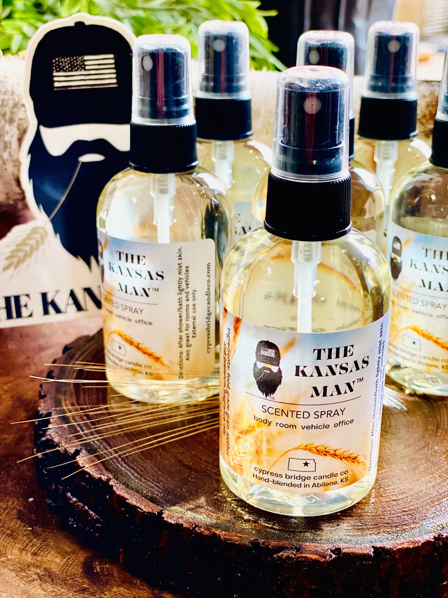 THE KANSAS MAN™-  4oz SCENTED SPRAY