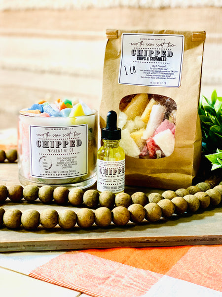 1+POUNDER - CHIPPED™ CHIPS & CRUMBLES Wax Melts, Oil or Duo