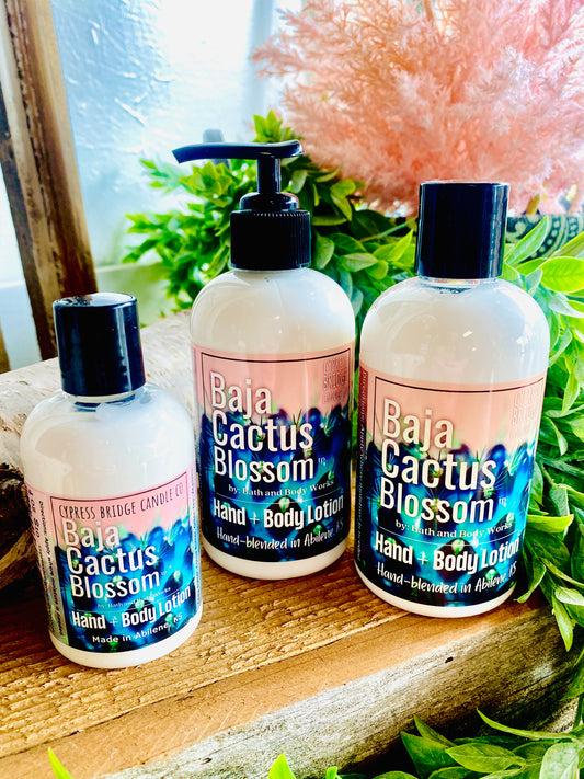BAJA CACTUS BLOSSOM™ Scented All Natural Hand & Body Lotion