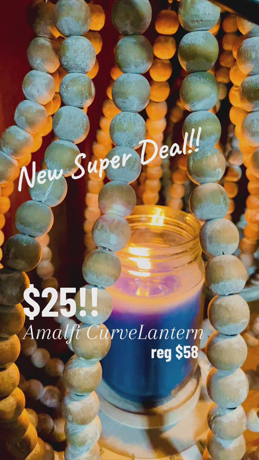 SUPER DEAL!!! Amalfi Curve Lantern | 14"