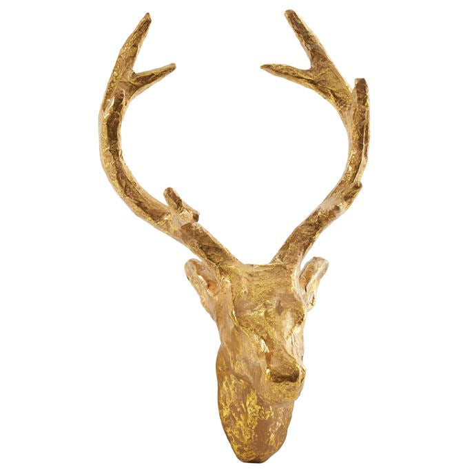 GOLDEN DEER WREATH HANGER