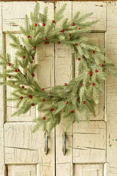 Jingle Pop Bells Pine Wreath | 24"