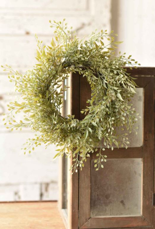 Mixed Sage Candle Ring | 14" *