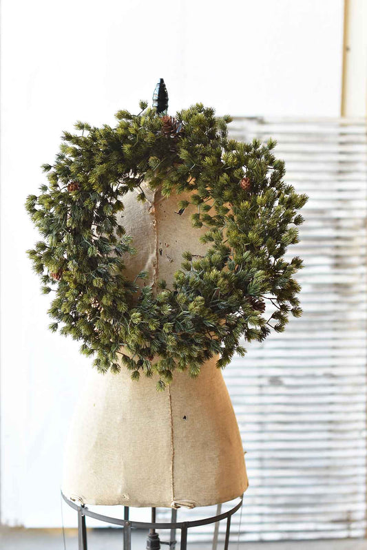 Chimney Pine Wreath | 22"