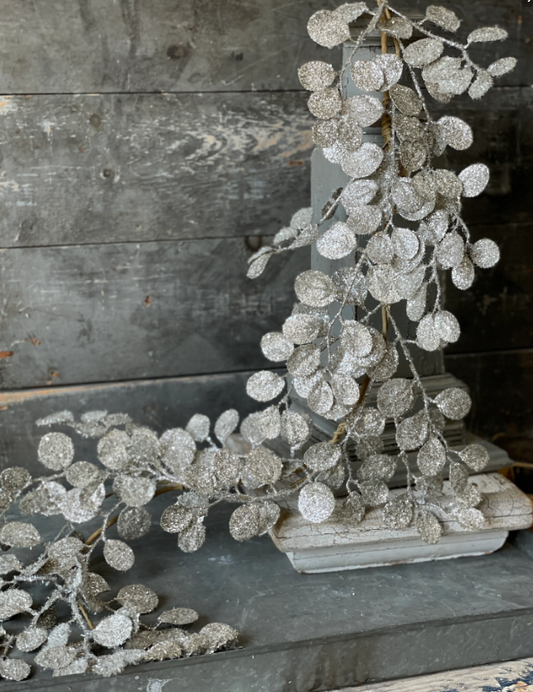 Glitz & Glitter Eucalyptus Garland | 4'