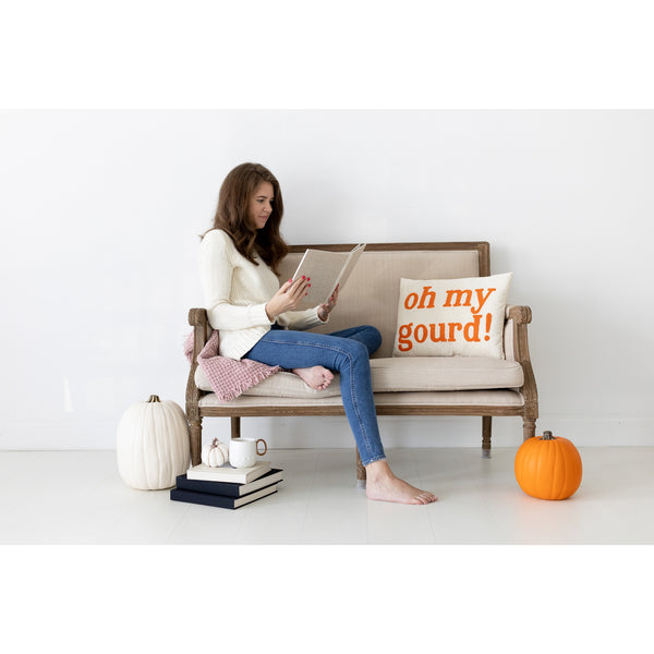 Oh My Gourd Decorative Pillow