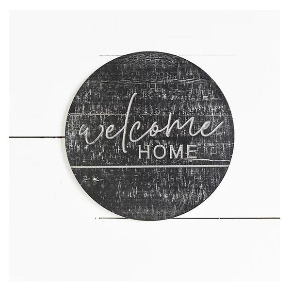 11" ROUND HOME SIGN