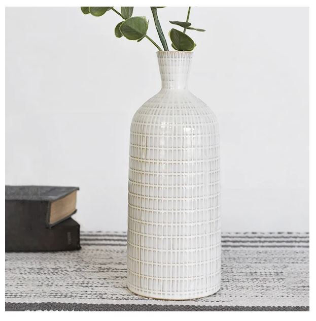 11" SKINNY STRIPE VASE *