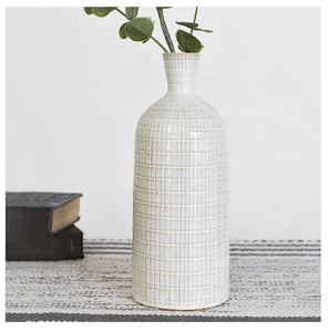 11" SKINNY STRIPE VASE *