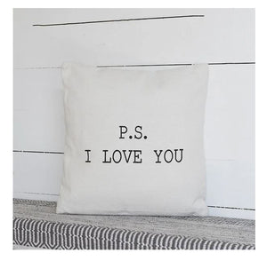 18" P.S. I LOVE YOU PILLOW **