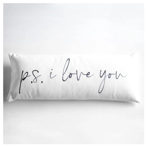 12" X 30" P.S. I LOVE YOU PILLOW **