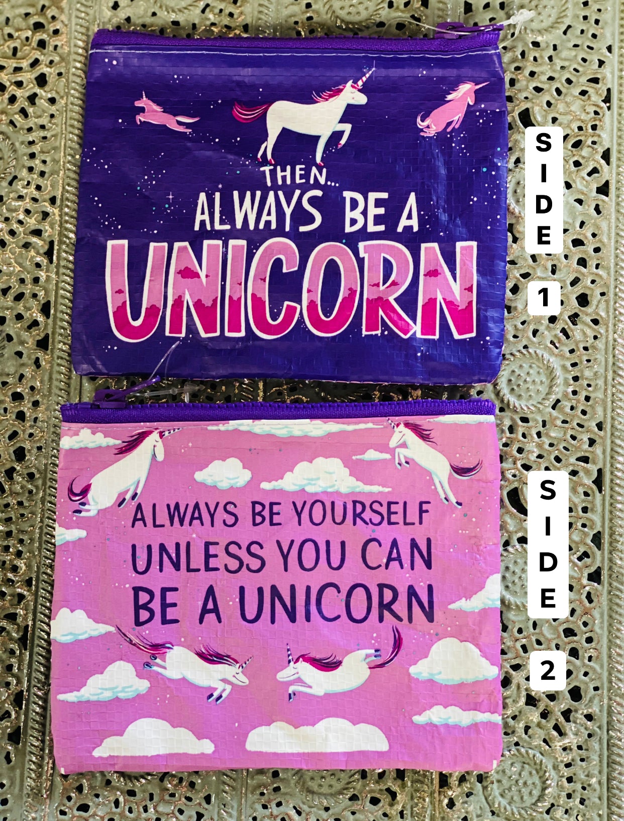 Zipper Wallet - Always Be A Unicorn