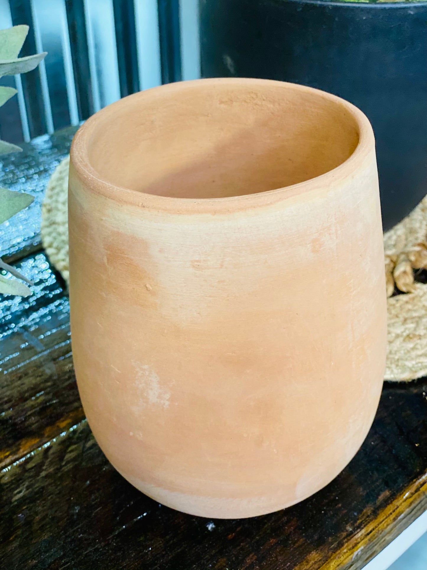 TERRA COTTA CROCK VESSEL